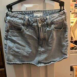 Pacific Sunwear Light Blue Denim Skirt